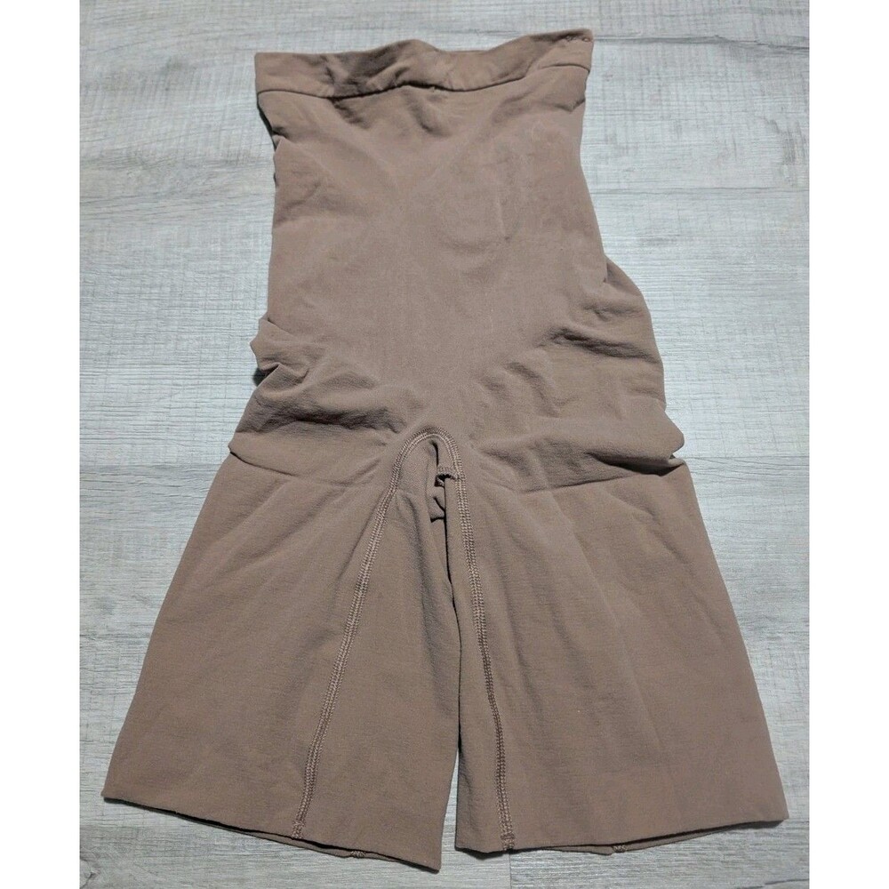 Spanx Higher Power Shorts Women's Sz M High Waisted Shaper Shapewear